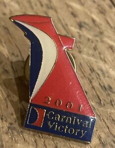 CARNIVAL CRUISE LINES VICTORY FUNNEL PIN 2001
