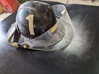 Vintage MSA TOPGARD Fireman's Helmet with Plectron Shield 1959 rare