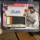 2023 Topps Inception David Villar  - SF Giants Rookie - Patch /Auto #2/75