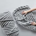 Chunky Cotton tube yarn DIY Arm Knitting Giant Bulky Yarn Super Soft CHARCOAL