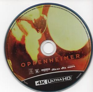 Oppenheimer 4K, Disc Only, No Case/Insert
