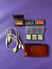 New ListingNintendo DS Lite Console Red/Black & Games Tested Works (Read Description)