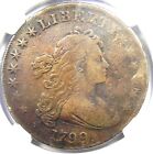 1799 Draped Bust Silver Dollar $1 Coin - Certified NGC VF Detail - Rare Coin