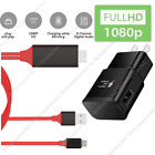 HDMI Mirroring AV Cable Phone to TV HDTV Adapter 1080P for iPhone 14 13 12 11 XR