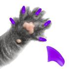 GRAPE ~ 60 PIECE Soft Nail Caps for Cat Claws ~ PRETTY CLAWS ~ Paws Off