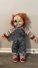 Life Size Chucky Doll Bride of Chucky Doll Scarred Stitched  24in