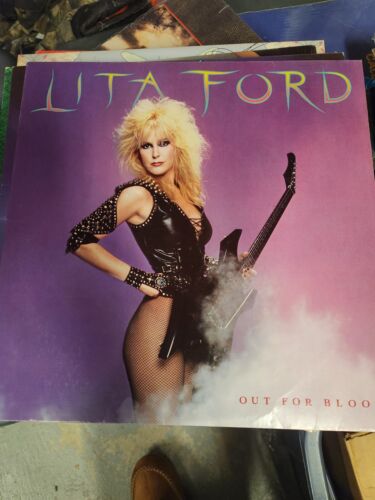 LITA FORD - Out For Blood - Mercury Records 1983 Vinyl LP N Mint cond.