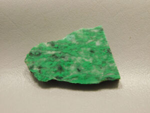Maw Sit Sit Unpolished Stone Slab Green Jade Small Rock #O10