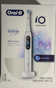 Oral-B iO Rechargeable Toothbrush , Patient Starter Kit - White NEW