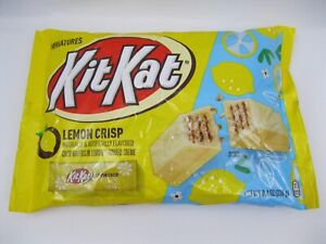 Kit Kat Lemon Crisp Miniatures 8.4 oz Bag Exp 02/2025 Limited Edition Candy New