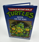 RARE Teenage Mutant Ninja Turtles : Enter The Rat King Vintage 1990 HARD Book