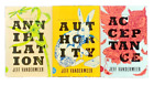 New ListingLOT of 3 SOUTH REACH TRILOGY by JEFF VANDERMEER, Annihilation, Authority