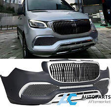 For 2019- 2023 Mercedes Sprinter W907 W910 Front Bumper Maybach Style Elegance