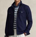 Polo Ralph Lauren Full Zip Dyed Overshirt Shirt Jacket Gentleman Preppy Royal