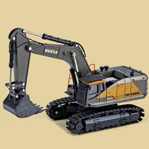 1/50 Scale Excavator Truck Toy Construction Vehicle Model Diecast Boys Toys Gift