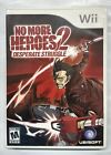 No More Heroes 2: Desperate Struggle Nintendo Wii 2010 Complete with Manual