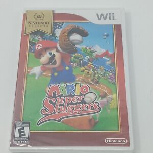 Mario Super Sluggers Wii Nintendo Selects  Brand New Factory Sealed