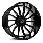AXE CHRONUS Gloss Black 22x12 -44 6x135-6x139.7 Wheel Single Rim