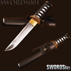 sharp self-defense dagger tanto knife Japanese samurai handmade short sword 15''