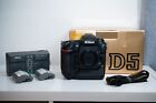 Nikon D5 XQD 20.8MP Digital SLR Camera Body. Shutter Count: 101k
