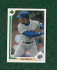 KEN GRIFFEY JR - MLB HOF - 1991 UPPER DECK - BASE CARD # 555 - MARINERS - REDS