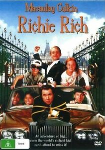 Richie Rich DVD Macaulay Culkin New and Sealed Plays Worldwide NTSC Region All