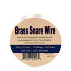 Brass Snare Wire - Survival Wire 25 Foot Soft Brass 22 Gauge Trapping Supplies