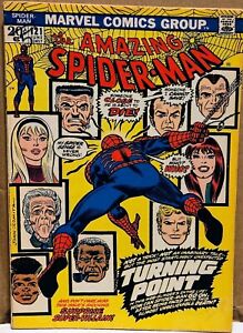 Amazing Spider-Man 121 Death of Gwen Stacy MARVEL COMICS 1973