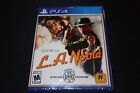 L.A. NOIRE FOR PLAYSTATION 4 PS4 BRAND NEW AND FACTORY SEALED!! LA! ROCKSTAR!