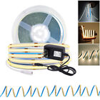 12V COB LED Strip High Density Light Flexible Tape Rope Cabinet Kitchen WH WW NW