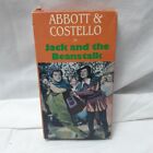 Jack And The Beanstalk VHS VCR Video Tape Used Abbott & Costello