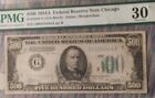 AC 1934A $500 FIVE HUNDRED DOLLAR BILL Chicago PMG 30 Very Fine