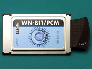 IO DATA WIFI CARD - WPA2/AES - AMIGA 600 / AMIGA 1200 PCMCIA WIFI - WLAN