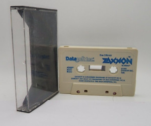 Atari 400/800 Zaxxon Game Cassette Tape *See item condition*