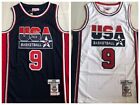 Michael Jordan MIitchell&ness 1992 USA Dream Team #9 Stitched Premium Jersey