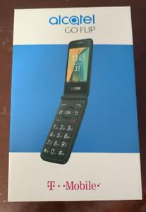SALE! Alcatel Go Flip 4G VoLTE No-Contract Basic Flip Phone for T-mobile (blue)