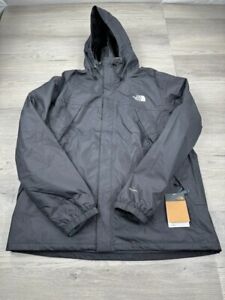 The North Face Jacket Men's XL Black Antora Triclimate 3 in 1 DryVent Waterproof