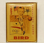 NBA Basketball Boston Celtics Larry Bird Vintage Lapel Pin Legend 1992 Olympics