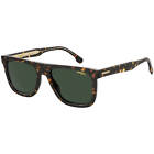 Carrera Men's Sunglasses Havana Acetate Full Rim Frame Green Lens 267/S 0086