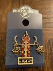 Universal Studios Revenge Of The Mummy Pin New With Card