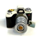 Porcelain Hinged Trinket Box Camera With Beach Picture Travel Photography