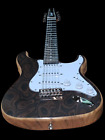 NEW 12 STRING STRAT STYLE BEAUTIFUL ELECTRIC GUITAR CURLY BURL MAPLE