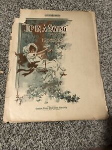 New ListingUp In A Swing - vintage sheet music - Reverie by R.A. Montaine, edited edition