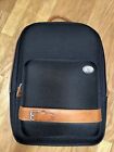 Urban Edge By Canyon Backpack Ruffed Grouse Society Black Canvas Brown Leather