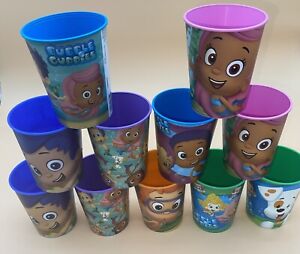 Bubble Guppies Lot Reusable Plastic Party Favor Cups Birthday Tableware 16oz New