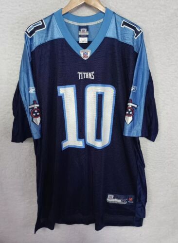 Reebok Authentics Tennessee Titans Vince Young #10 Jersey NFL Mens Size 2XL READ