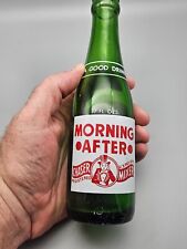 New ListingMorning After Beverages Soda ACL Bottle. Red Arrow, Detroit, MI 7oz Mixer