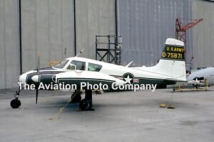 US Army Cessna U-3A Blue Canoe 57-5871 (1974) Photograph