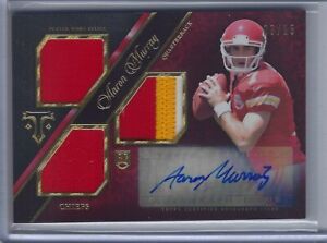 New Listing2014 AARON MURRAY TOPPS TRIPLE THREADS RC 3 CLR PATCH RELIC AUTO 03/15 !!!