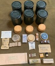 Late WWII OD C Ration Set - Full Day Three Meals - Fully Edible Reproduction